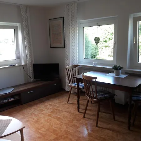 Modern In Sellinghausen With Terrace, Cleaning Included *